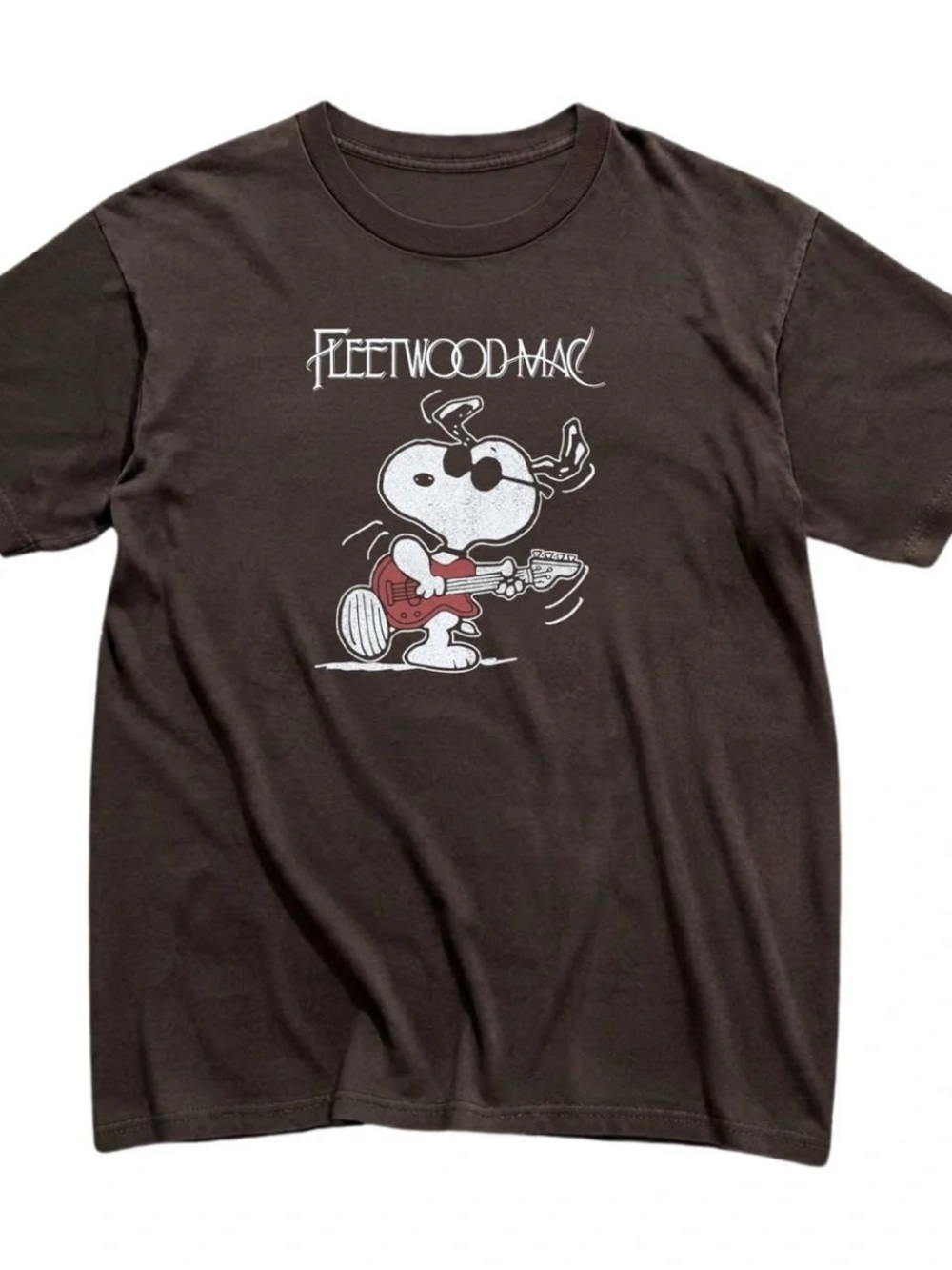 Fleetwood Mac Playing Guitar Graphic Tee